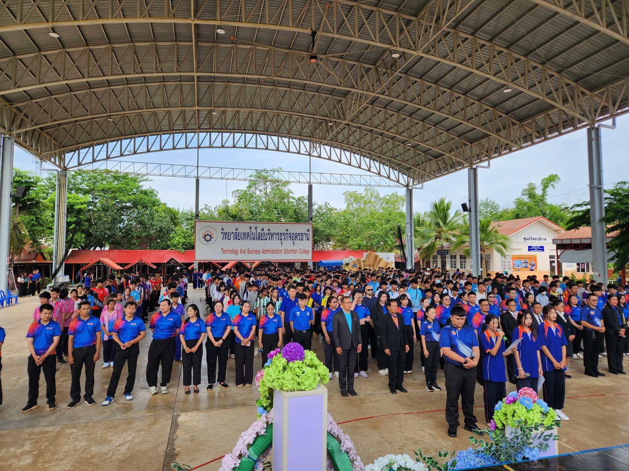 กล่าวต้อนรับนักเรียนในกิจกรรมเตรียมความพร้อม